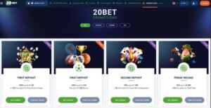 20Bet Promóciók