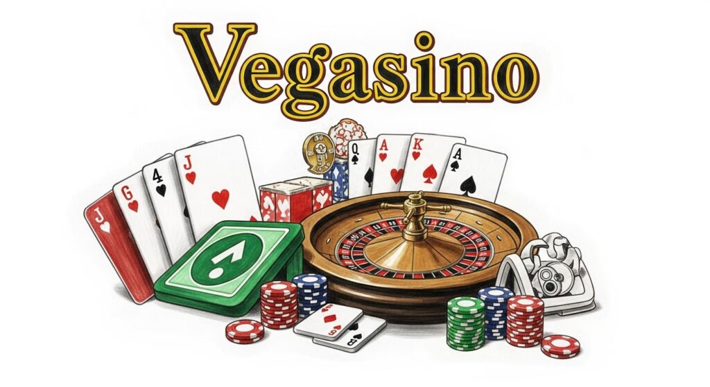 Interface de jeu Vegasino