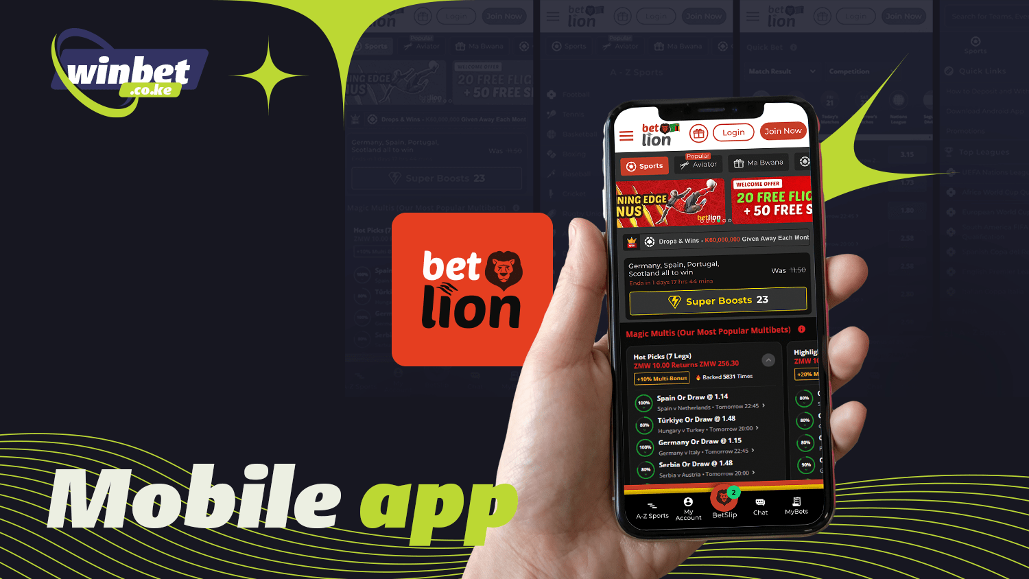 App mobile Lionbet
