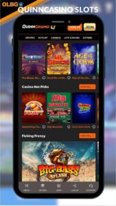 Quinnbet Casino Screenshot