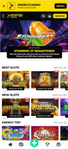 Energycasino mobile