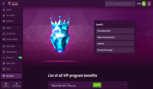 Premios y Bonos de Malina Casino