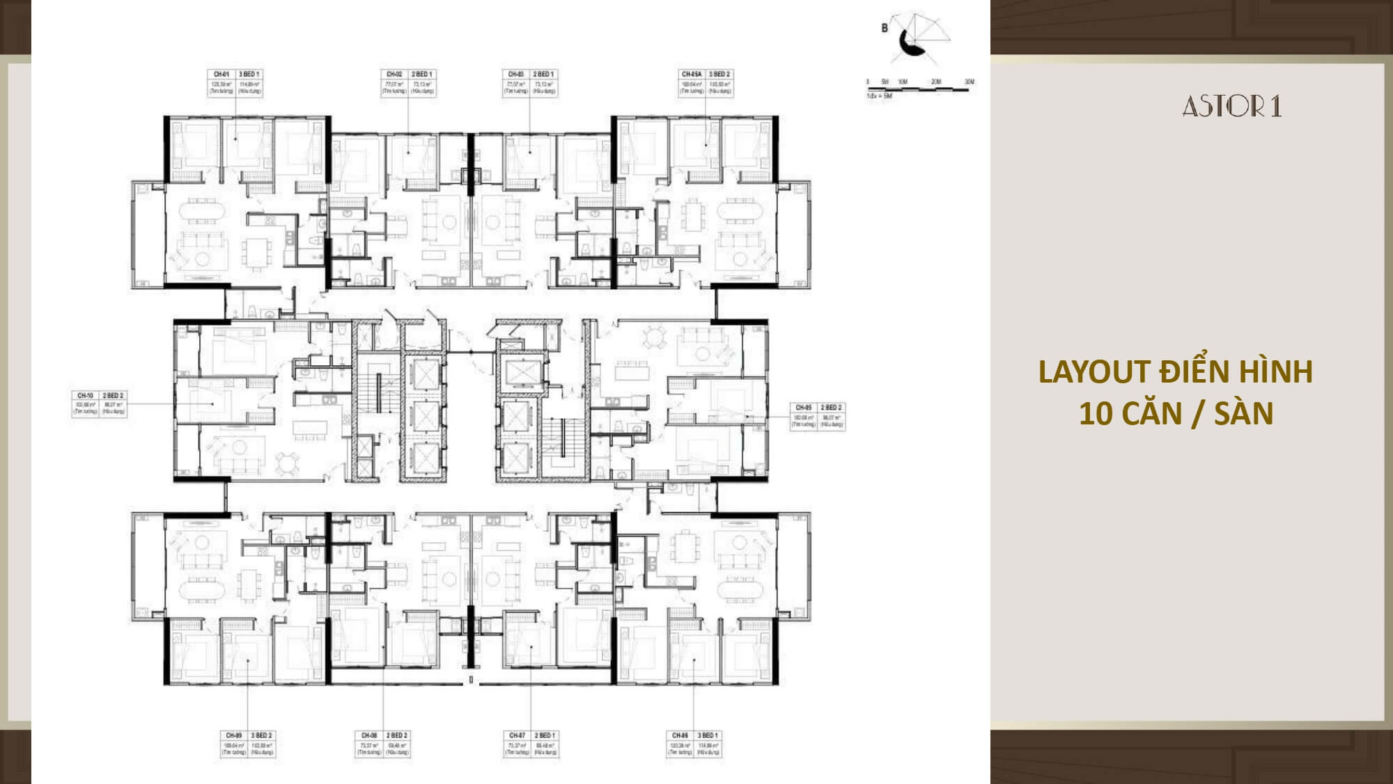 mặt bằng dự án astor 1 ciputra