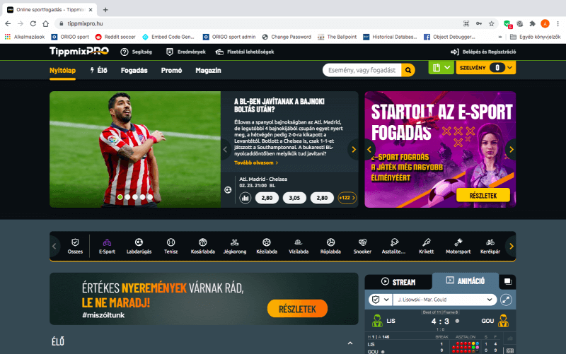 Tippmixpro bet experience