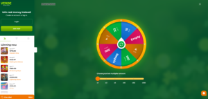 Ruota della Fortuna di Verde Casino